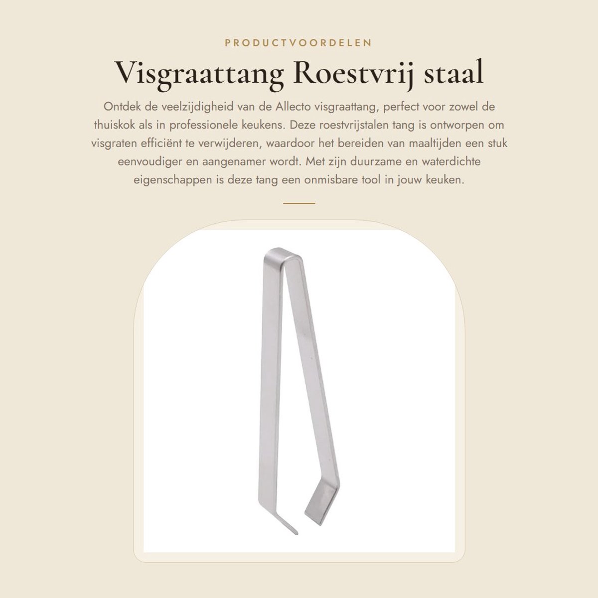 Dailygoods- Visgraattang 4 Stuks - Roestvrij Staal - Multifunctioneel - Pincet voor Koken - Visgraatverwijderaar - Waterdicht