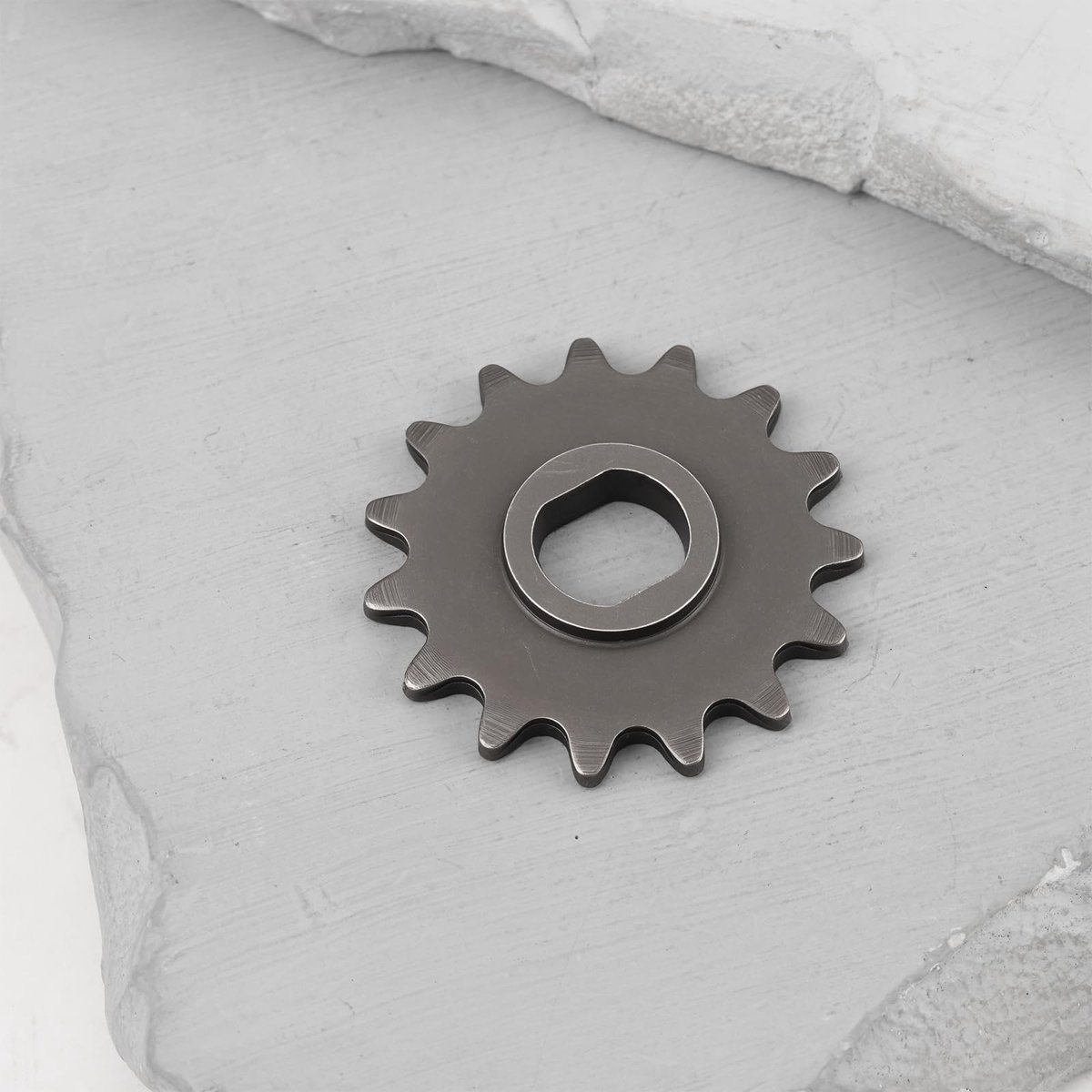 Dailygoods- Motor Tandwiel 25H 15T - Geschikt voor MY1016/MY1018/MY1020 - Staal - Diameter 34mm - Boring 10.5x9mm - Duurzaam en betrouwbaar - Aandrijfwiel