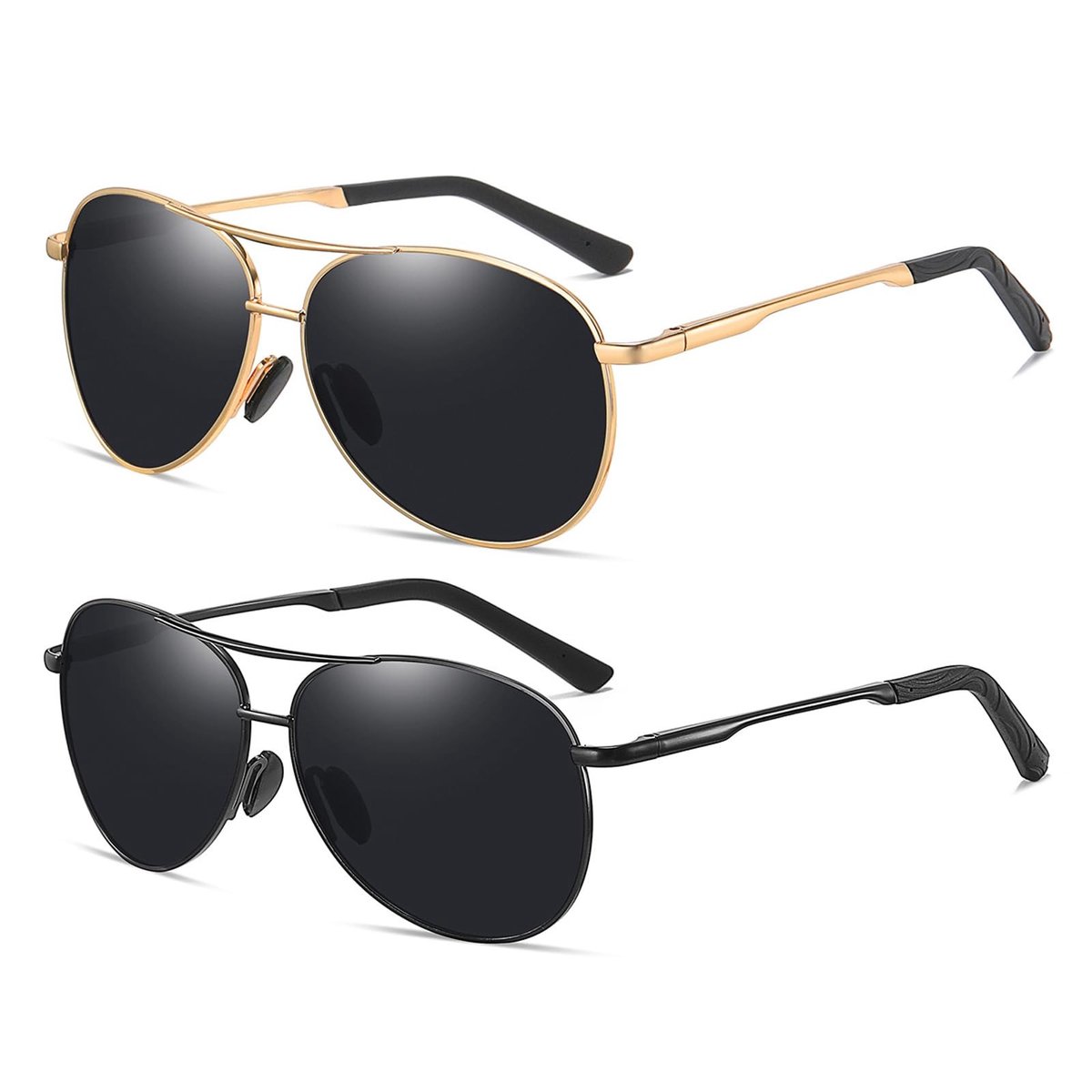 Dailygoods - Gepolariseerde Zonnebril voor Dames en Heren - Vintage Stijl met UV400 Bescherming