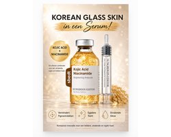 Korean Skincare Kojic Acid & 5 % Niacinamide Brightening Peptide Ampoule - Sungboon Editor - Anti Aging - Fijne Lijntjes - Bestseller - Anti Rimpel - Hydraterend