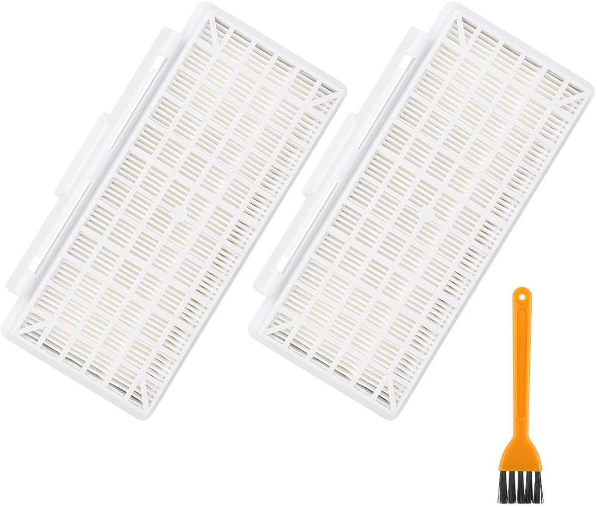 Dailygoods- Filteraccessoires Compatibel met Bosch Serie 6 - Vervangend HEPA-filter - Stofbakfilter - Reinigingsborstel - Reserveonderdelen - Duurzame materialen - Stofzuigerfilter
