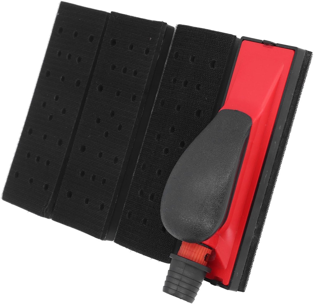 Dailygoods- Schuurblok Set met Verstelbare Stofafzuiging - Multifunctioneel Schuurgereedschap - 4 Soorten Chassis - ABS Materiaal - 192x56mm - Voor Houtbewerking en Auto's - Schuurmachine
