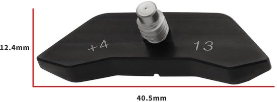 Dailygoods- Golfclub Gewichten Schroef - Compatibel met Titleist TSR1/TSR2/TSR4 - Aluminiumlegering - 11g (+2) - Zwart - Perfecte pasvorm en optimale prestaties - Gewichtsschroef van Dailygoods — afbeelding 3