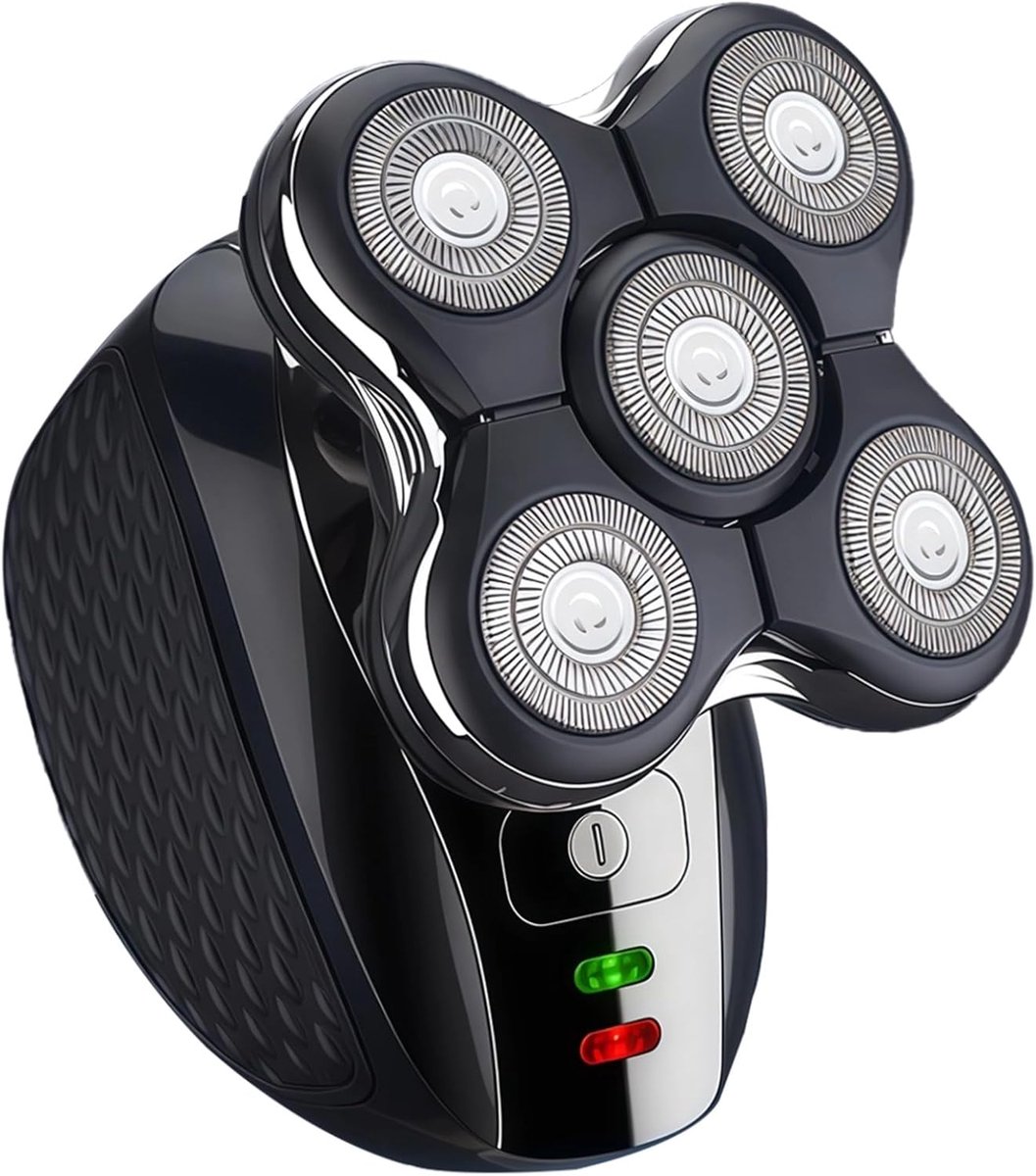 Elektrisch Scheerapparaat - Persoonlijke Verzorging - Dagelijks Onderhoud - 5-in-1 Functies - 9 x 7 x 6 cm - Zwart
