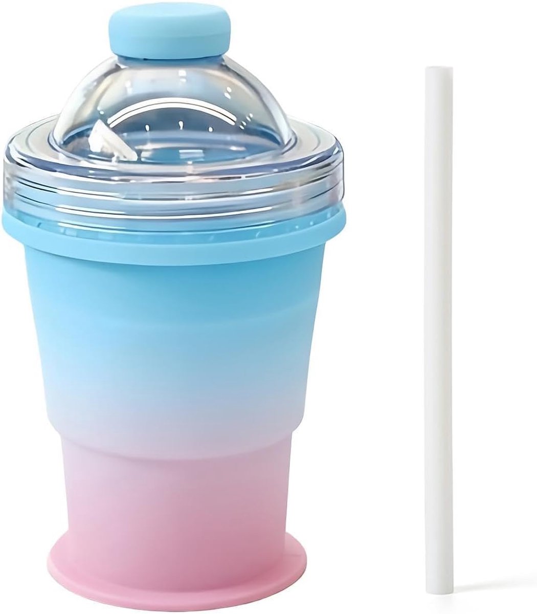 IJs Maker Fles - Drankkoeler Beker - Dranken Koelen - Opvouwbaar Ontwerp - 325 ml - Verloop