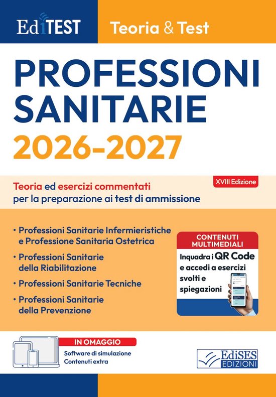 Professioni sanitarieTeoria & Test 2026-2027 - cover