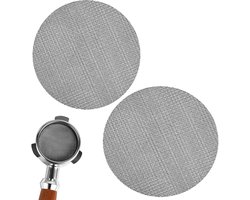 Dailygoods- Puck Screen 51 mm - Espressozeef - Herbruikbaar Puckfilter - Roestvrij Staal 316 - Koffiezeefhouder - Betere Smaak - Koffiefilter