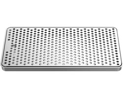 Bier Lekbak - Rvs Bak - Bar Schoon Houden - Met Afvoer - 40x21 cm - Zilver
