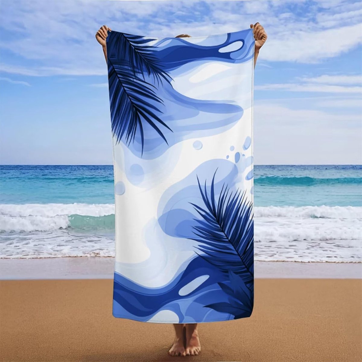 Microvezel Strandlaken - Grote Handdoek - Strand en Reizen - Zandvrij Sneldrogend - 100 x 