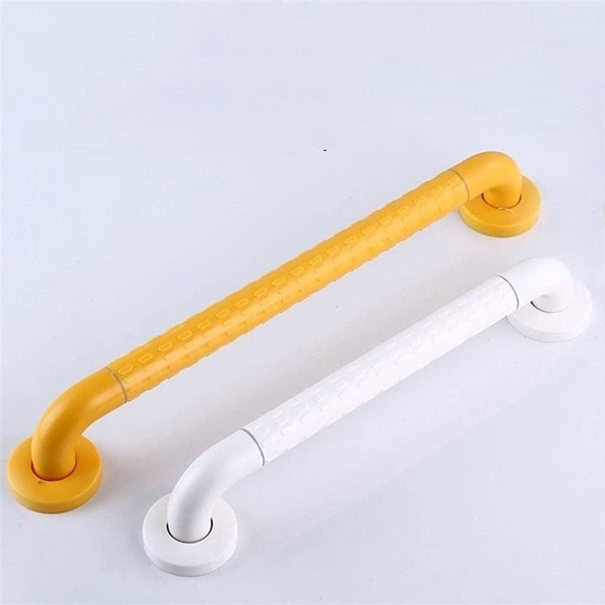 Badkamer Handgreep - Veiligheidsstang - Ondersteuning Gebruiken - Antislip Nylon Buitenkant - 50 cm - Geel