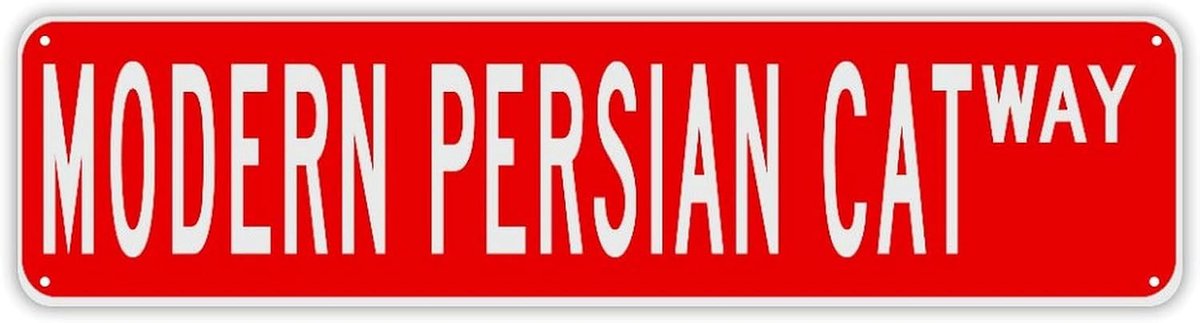 Gepersonaliseerd straatnaambord - Huisnummerbord metaal - Huis decoratie - Op maat gemaakt ontwerp - 24x6 inch - Stijl-8
