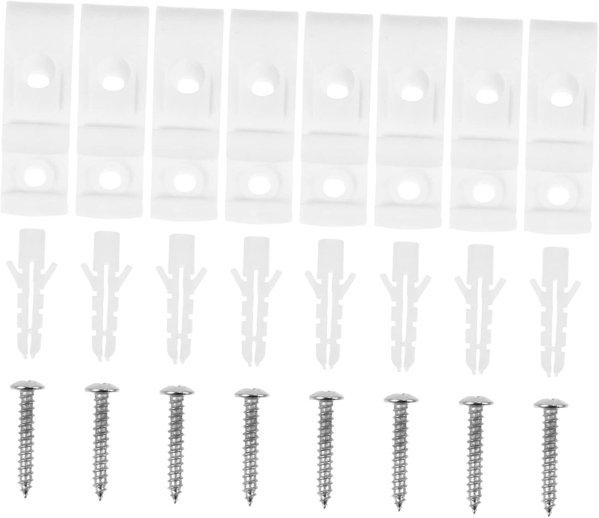 Rolgordijnhaken - Blind Accessoires - Raambekleding Ophangen - Dubbele Bevestiging - 5.2 c
