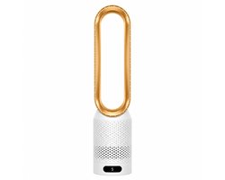 Pelor Bladloze Torenventilator - Luchtreinigende Luchtcirculatie - 8 Snelheden met Afstandsbediening - 90° Oscillatie - Goud