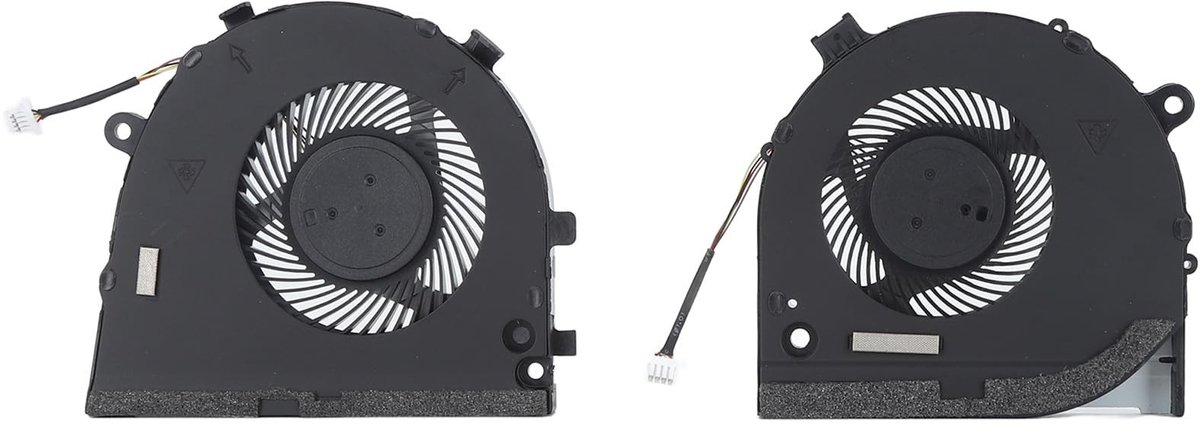 Dailygoods - Laptop CPU GPU-koelventilator - Geluidsarme notebookkoelventilator - Efficiënte warmteafvoer - Aluminium en ABS - Geschikt voor G3 3579 G...