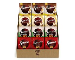Senseo Proefpakket Cappuccino Cafe Latte Brazil Classic - 4 Verschillende Smaken - 276 Koffiepads