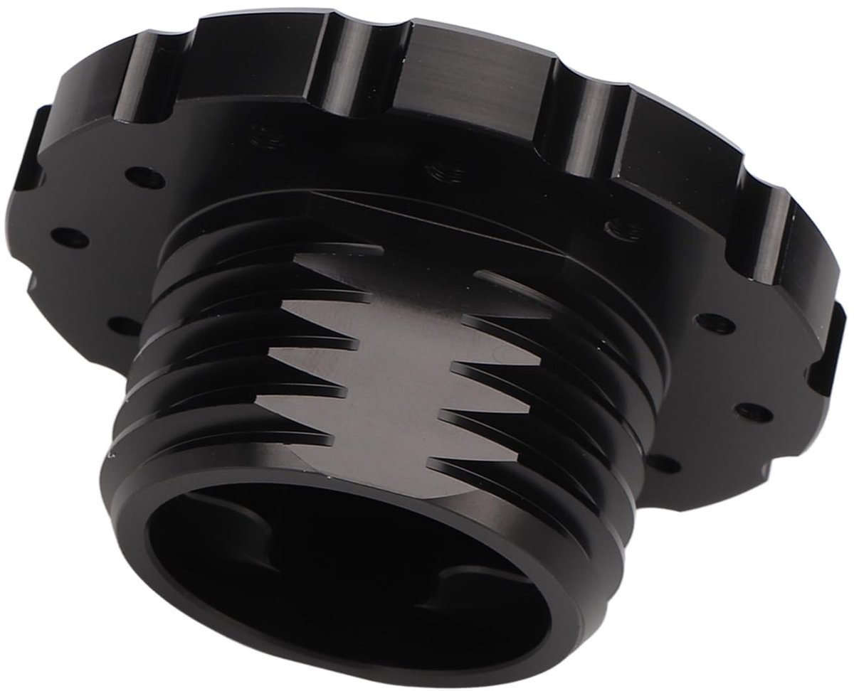 Dailygoods - Stuurwiel Adapter - Aluminium - Quick Release Vervanging - Zwart - Steering Stuurwiel Plaat Adapter - Geschikt voor Thrustmaster - Zwart