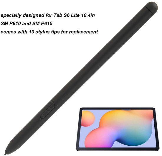 Dailygoods- Styluspen 4096 Drukniveau - Duurzaam - Magnetisch Ontwerp - 10 Styluspunten - Geschikt voor Tab S6 Lite - Hoogwaardige Kunststof - Digitale Pen — afbeelding 5