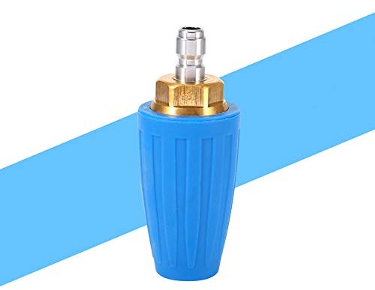Dailygoods- Roterende Nozzle - Hogedrukreiniger - Krachtige Schrobkracht - Cirkelvormige Beweging - Versterkt Reinigingsgebied - Ideaal voor Vlakke Oppervlakken