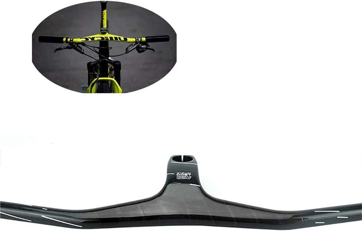 Fiets Stuur - Mountainbike Stuur - Off-road Fietsen - Geïntegreerd Ontwerp - 780 mm - Zwart
