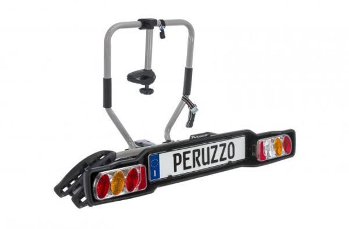Fietsendrager voor trekhaak platform staal 2 fietsen Peruzzo Siena
