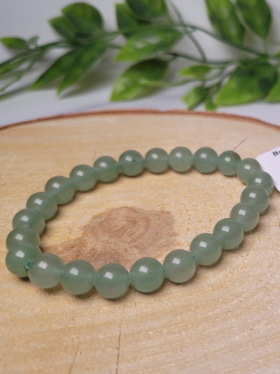 Groene Aventurijn Edelsteen Armband 8mm - Kogelarmband - Kralenarmband
