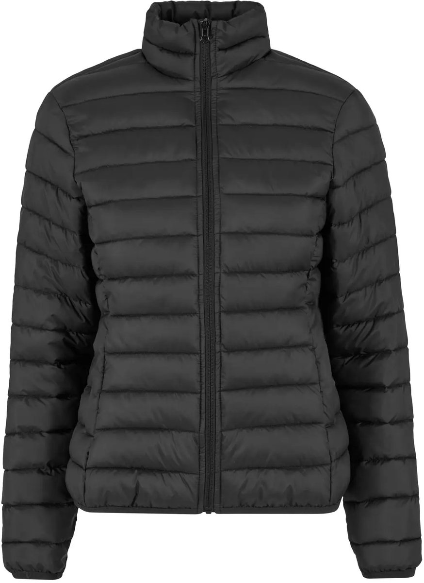 New Morning Studios Ladies Light Puffer Jacket NM030 Zwart