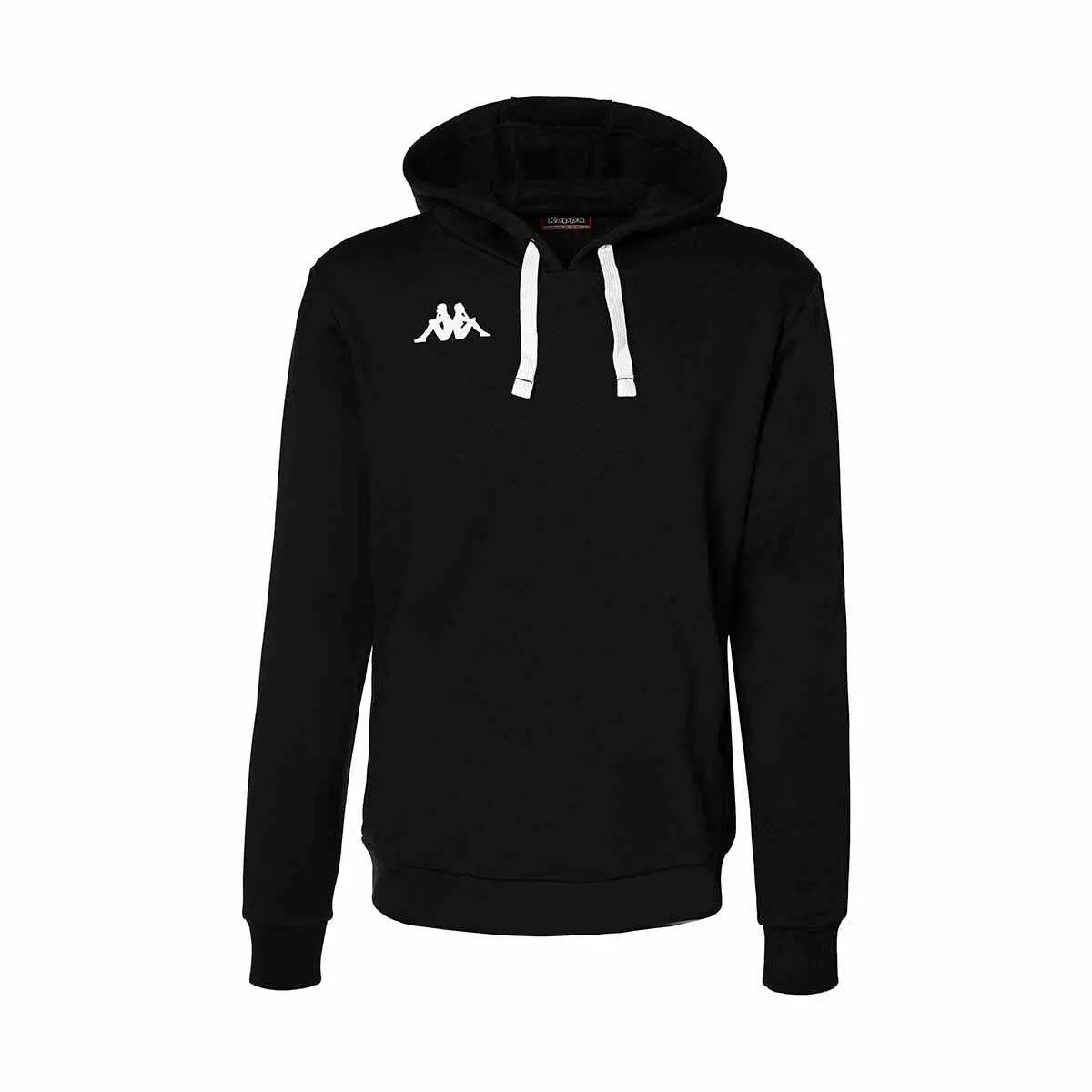 Sweater met capuchon voor kinderen Kappa Bali Zwart