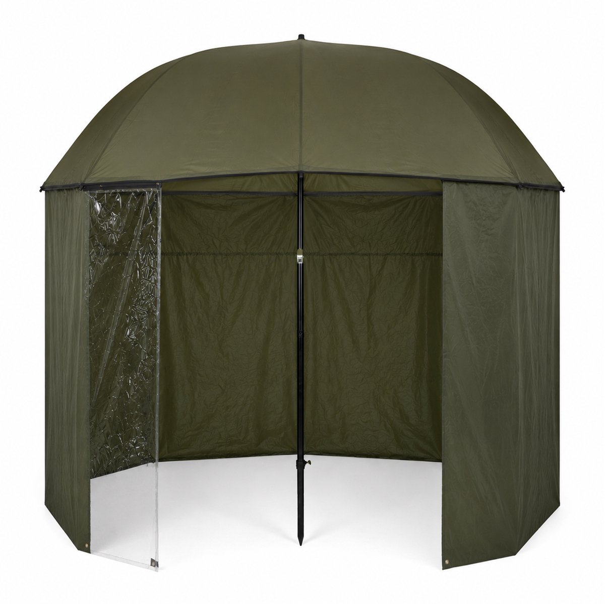 Traxis Eco Umbrella met Aanritstent 180 cm - Paraplu - Visparaplu - Groen