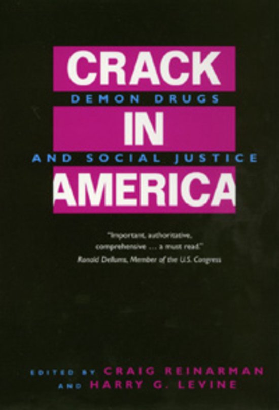 Crack in America - Demon Drugs & Social Justice (Paper) - cover