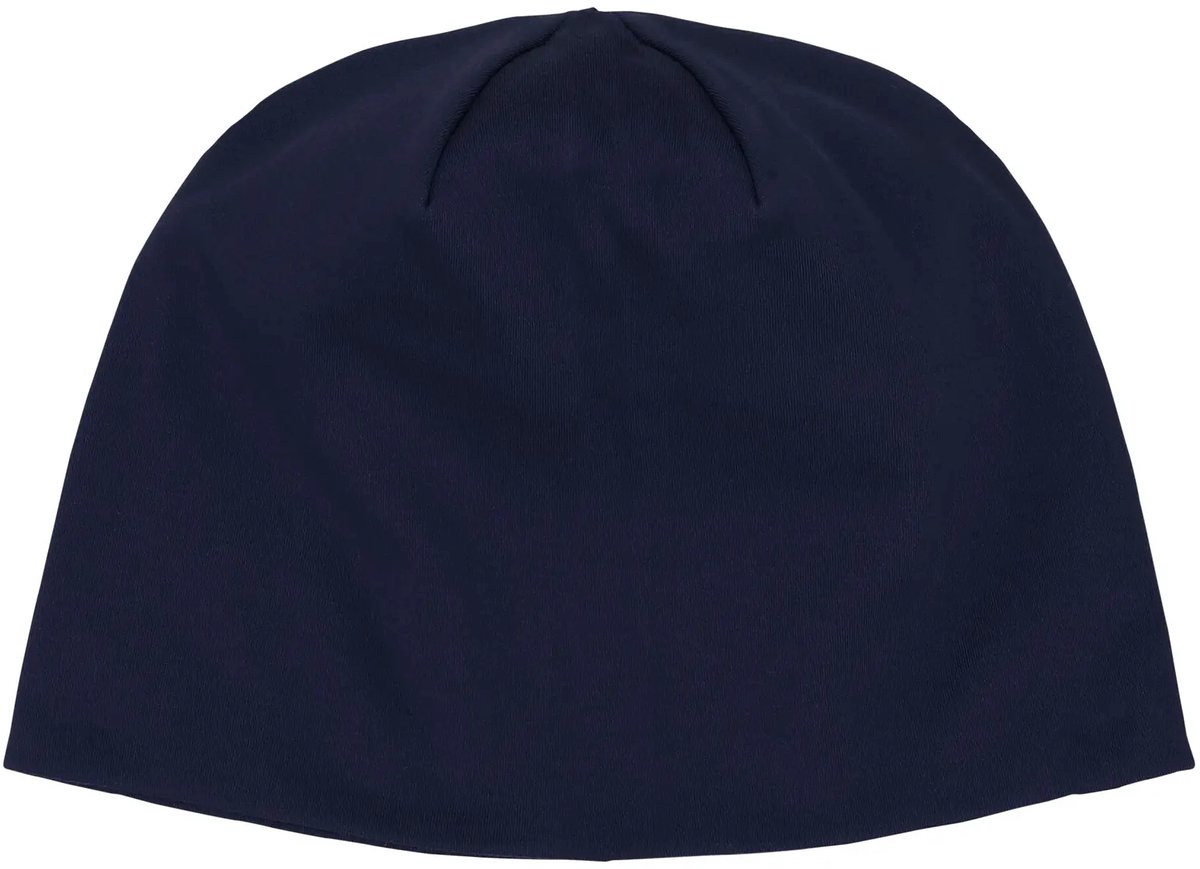Neutral Interlock Beanie NE93051 - Navy - One size