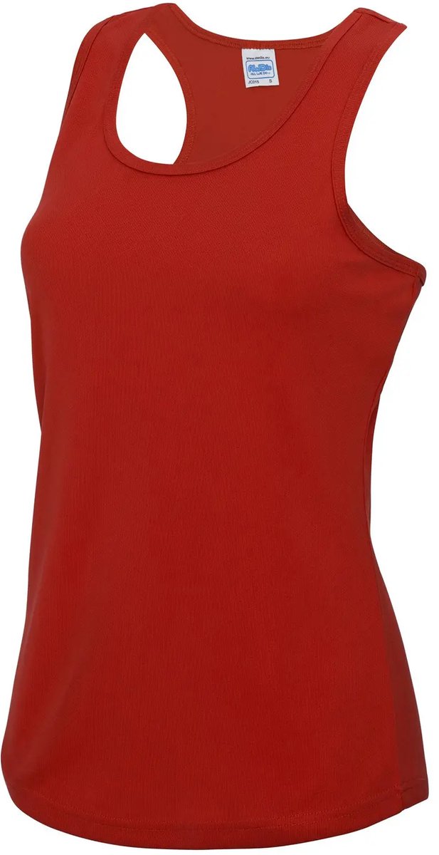 Just Cool Women´s Cool Vest JC015 - Fire red - XL