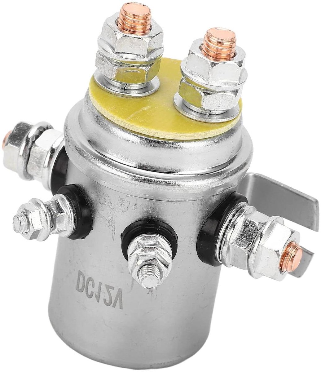 Windrelais - Startrelais - Voertuig Elektronica - Waterdichte ABS Behuizing - 300A 12V - Zwart