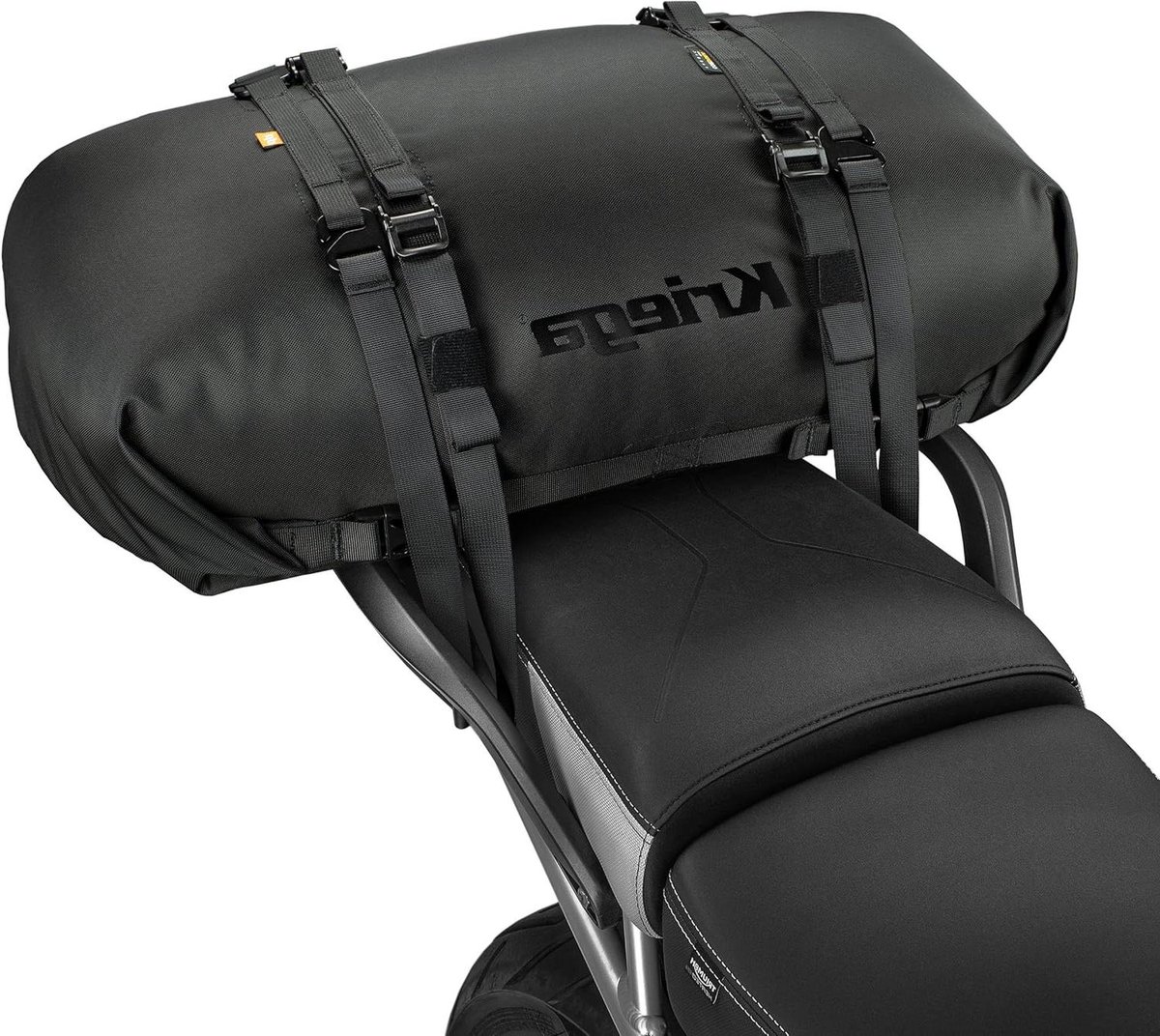 Motorfiets Bagage Rolltas - Motor tas Bagagedrager - Motorrijden Bagage Vervoer - 100% Waterdicht - 40 liter - Zwart