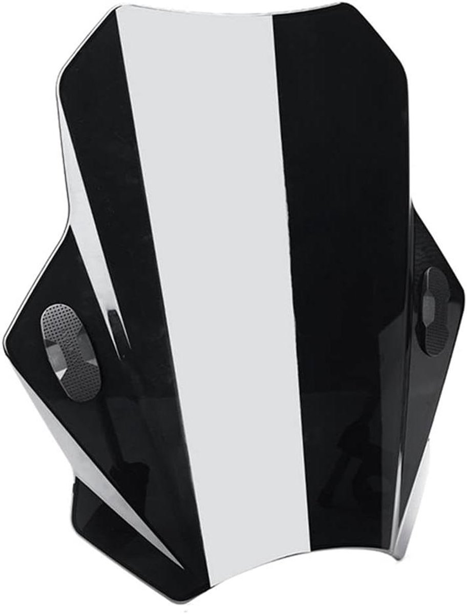 Motorcycle Windshield - Wind Deflector - Rijden Beschermen - Universele Pasvorm - 1 kg - Zwart