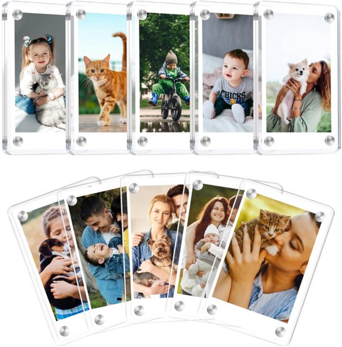 Solidchoice - Dailygoody - Magnetische Fotolijsten - Dubbelzijdige