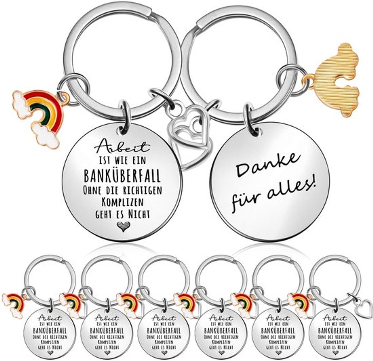 Dailygoody - Sleutelhanger - Bedankje voor collega's