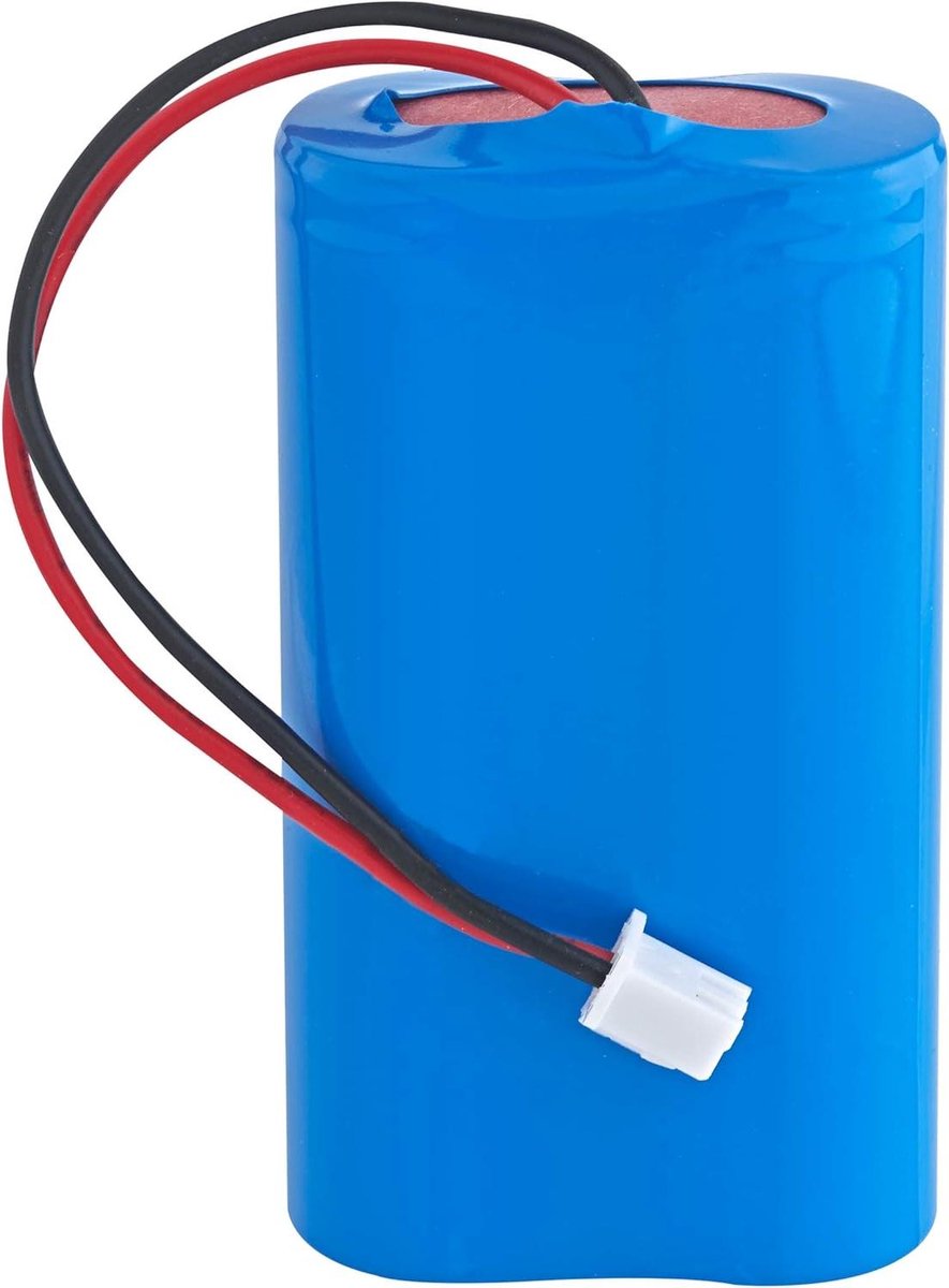 Vervangingsaccu - Oplaadbare Batterij - Lamp Reparatie - Eenvoudige Vervanging - 37 Volt - Blauw