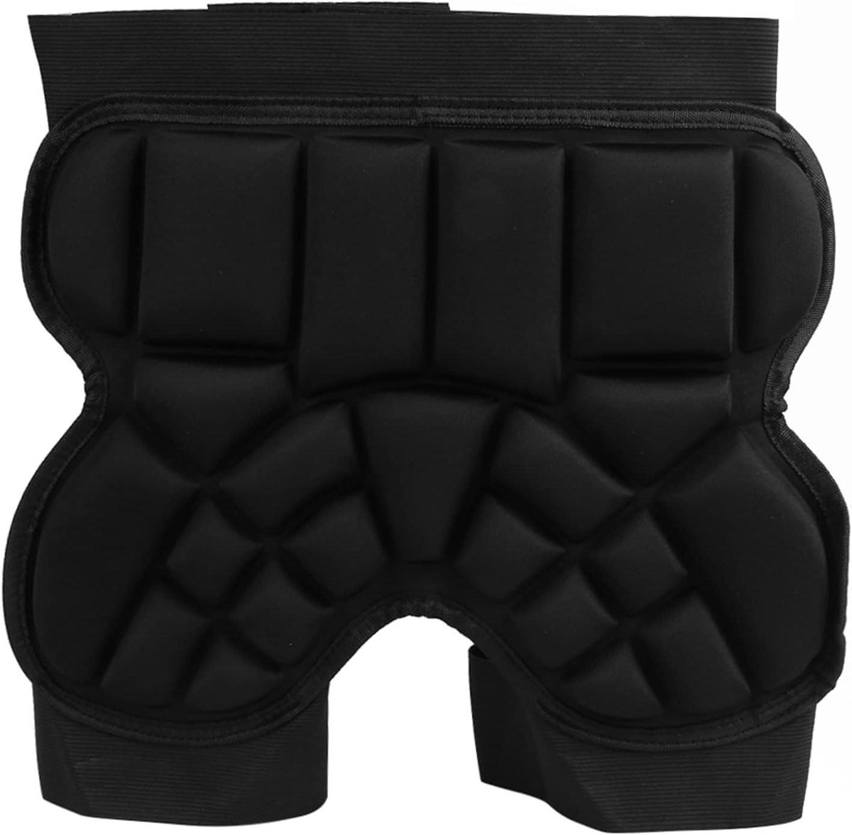 Kinder Beschermende Shorts - Valbescherming Broek - Sport Beschermen - Dikke EVA Kussens - 34 x 31 cm - Zwart