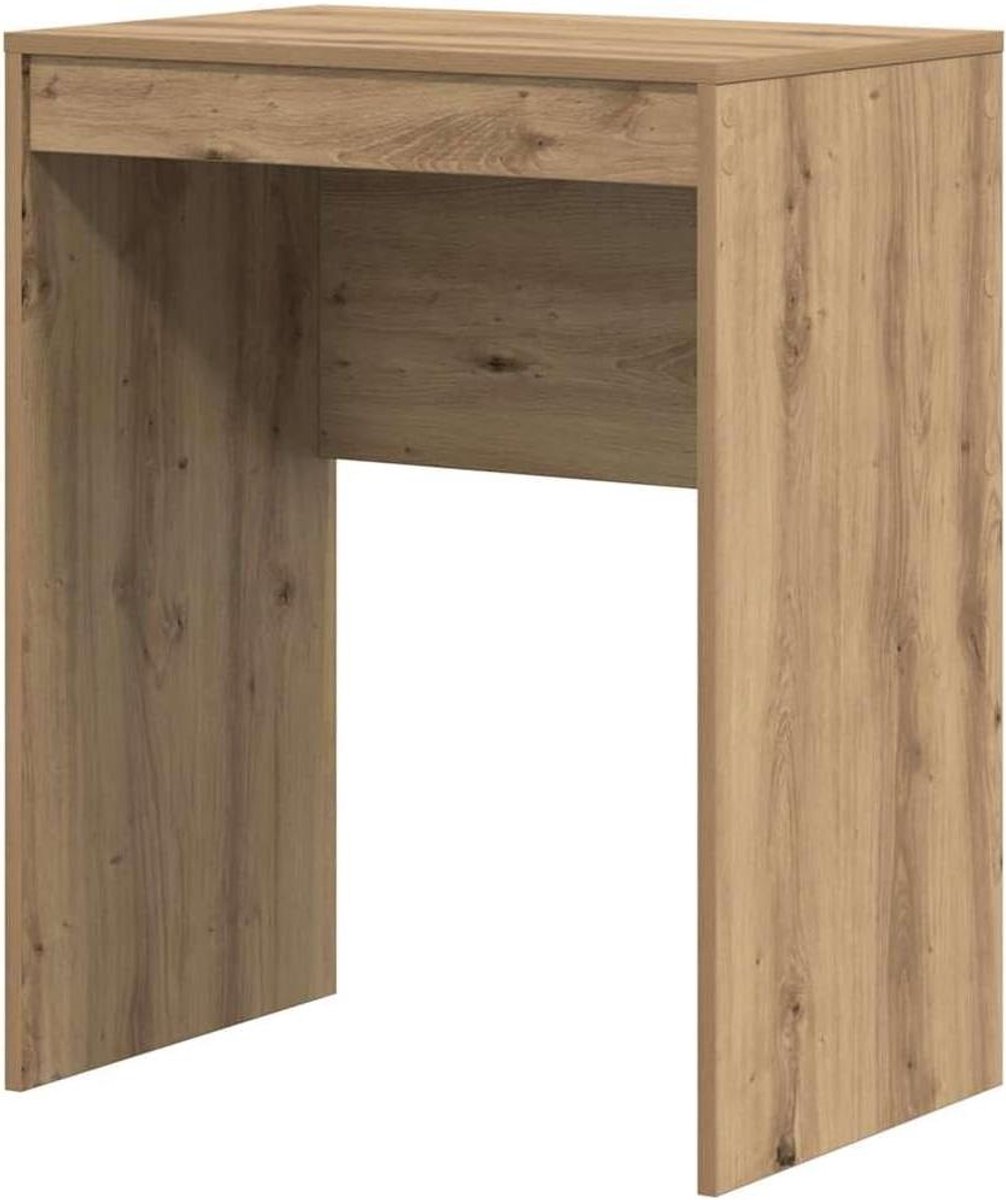Schrijftafel - Bureau - Thuiswerken - Geïntegreerde lade - 60 x 40 cm - Artisan eiken
