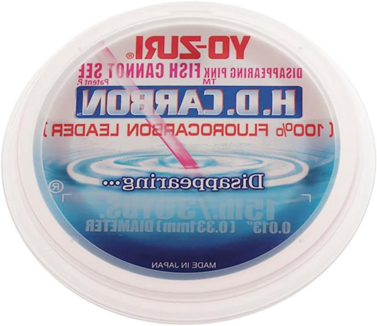 Fluorocarbon Leader Lijn - Vislijn Fluorocarbon - Vissen - Onzichtbaar Roze Tint - 15 pond - Roze