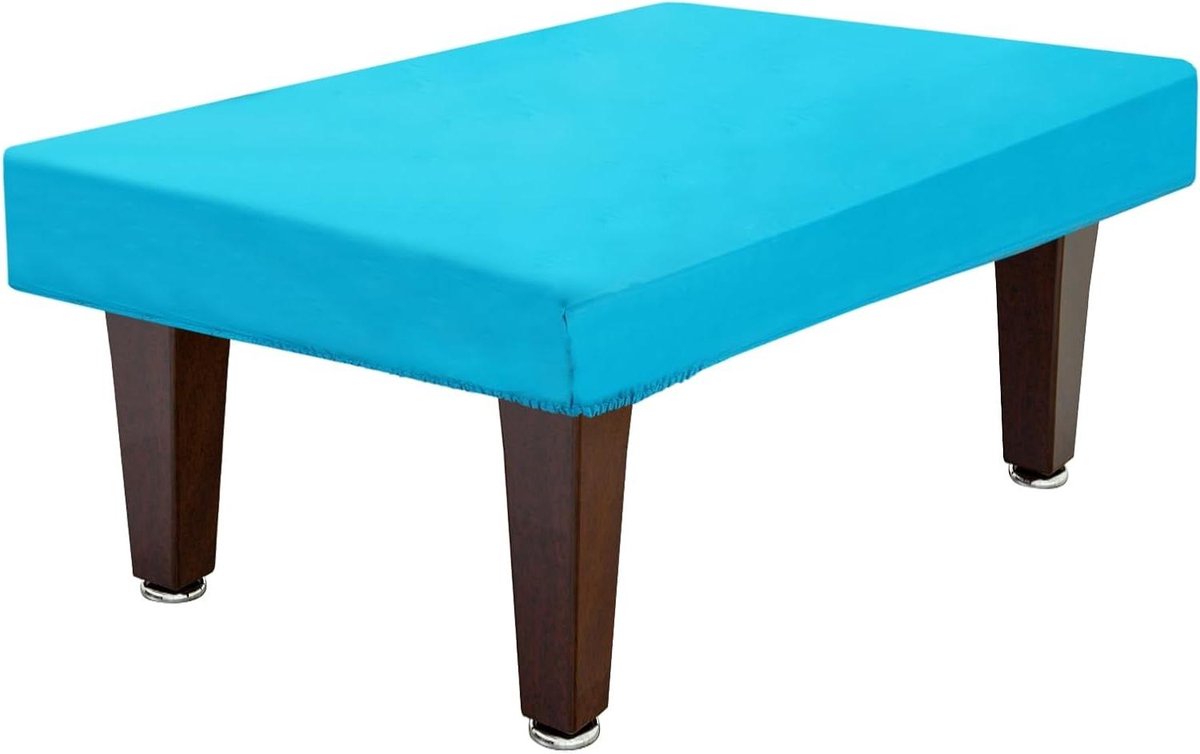 Biljarttafelhoes - Pooltafel beschermhoes - Tafel beschermen - Waterdicht Oxford materiaal - 240 x 130 cm - Blauw