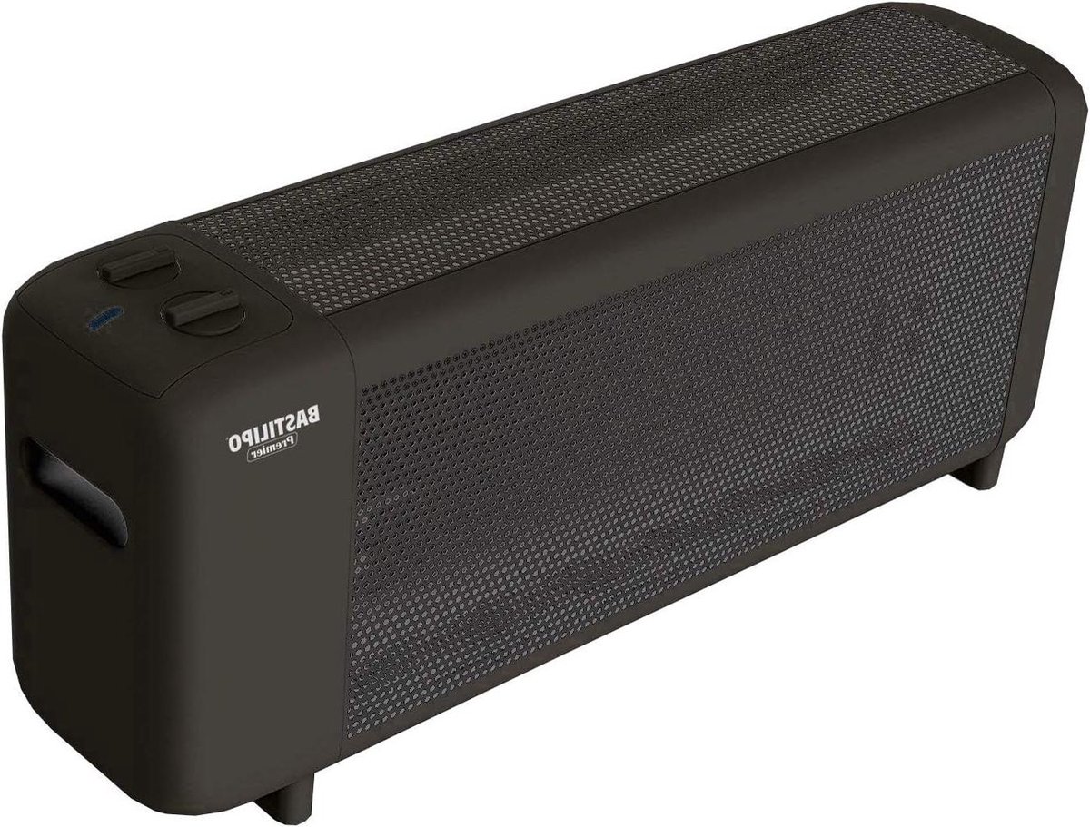 Mica Radiator - Compacte Verwarming - Ruimte Verwarmen - Stil en Energiebesparend - 65 Centimeter - Zwart