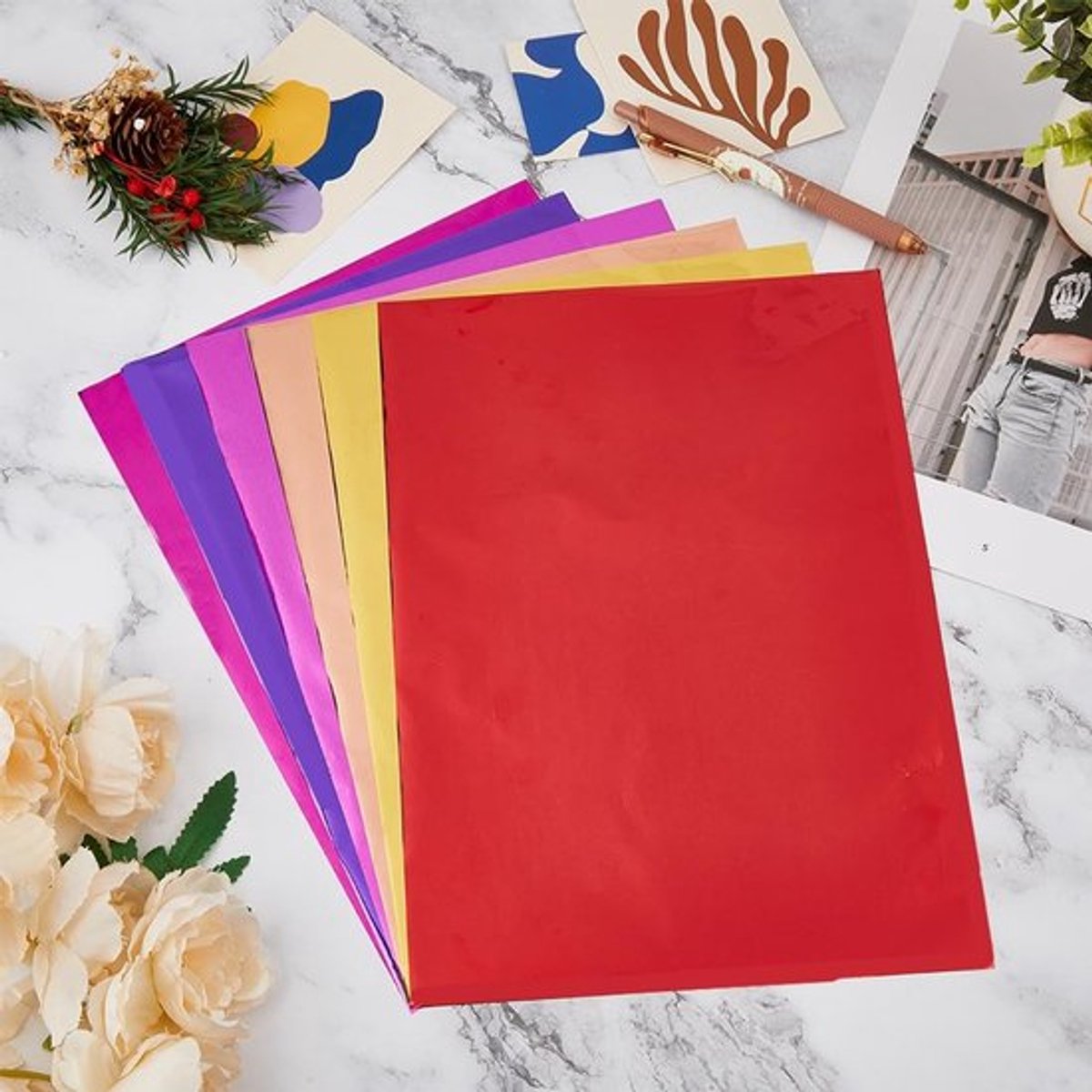 Vt products - Hot Foil Stempelen Papier - DIY Craft - Elegantie