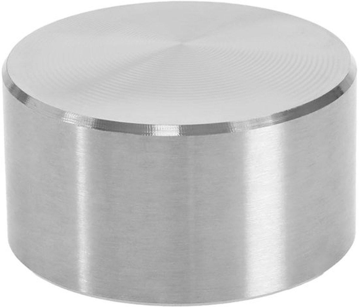 Dailygoods- Eindkap Roestvrij Staal - M30 x 1,5mm Draad - Thermostaat