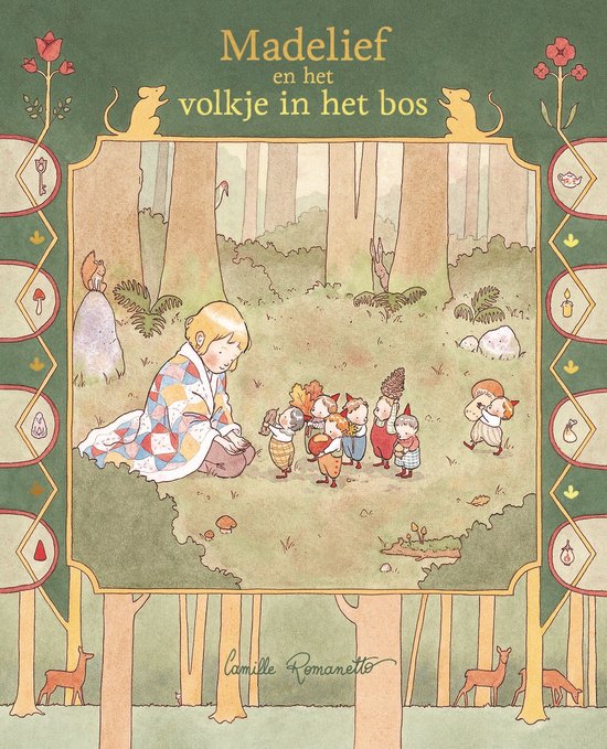 Madelief en het volkje in het bos - cover