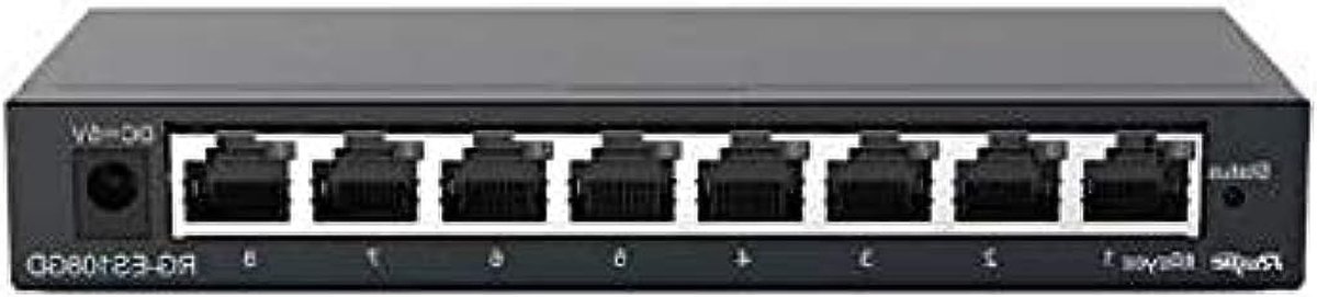Desktop Schakelaar - Netwerk Switch - Netwerk Uitbreiden - Onbeheerd - 8 Poorts - Zwart