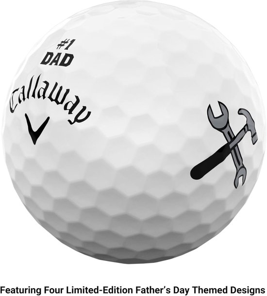 Golfballen - Zachte ballen - Golfen - HyperElastic SoftFast kern - 12 stuks - Wit — afbeelding 2