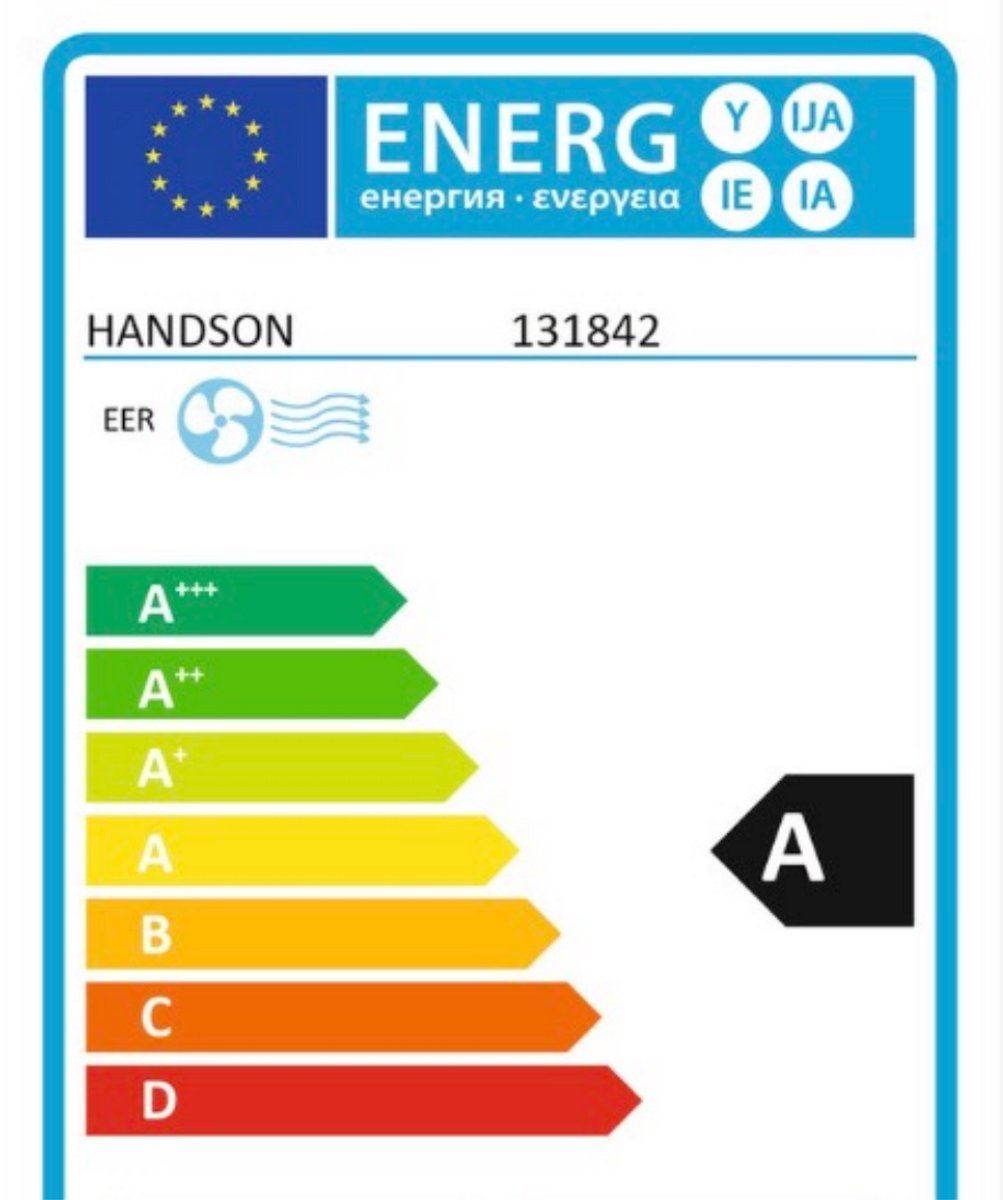 Handson mobiele airco 7000 BTU - Inclusief tijdschakelaar - 3 in 1 - Met afvoerslang - Airco - Slaapkamer of woonkamer - 16 tot 31 graden — afbeelding 2