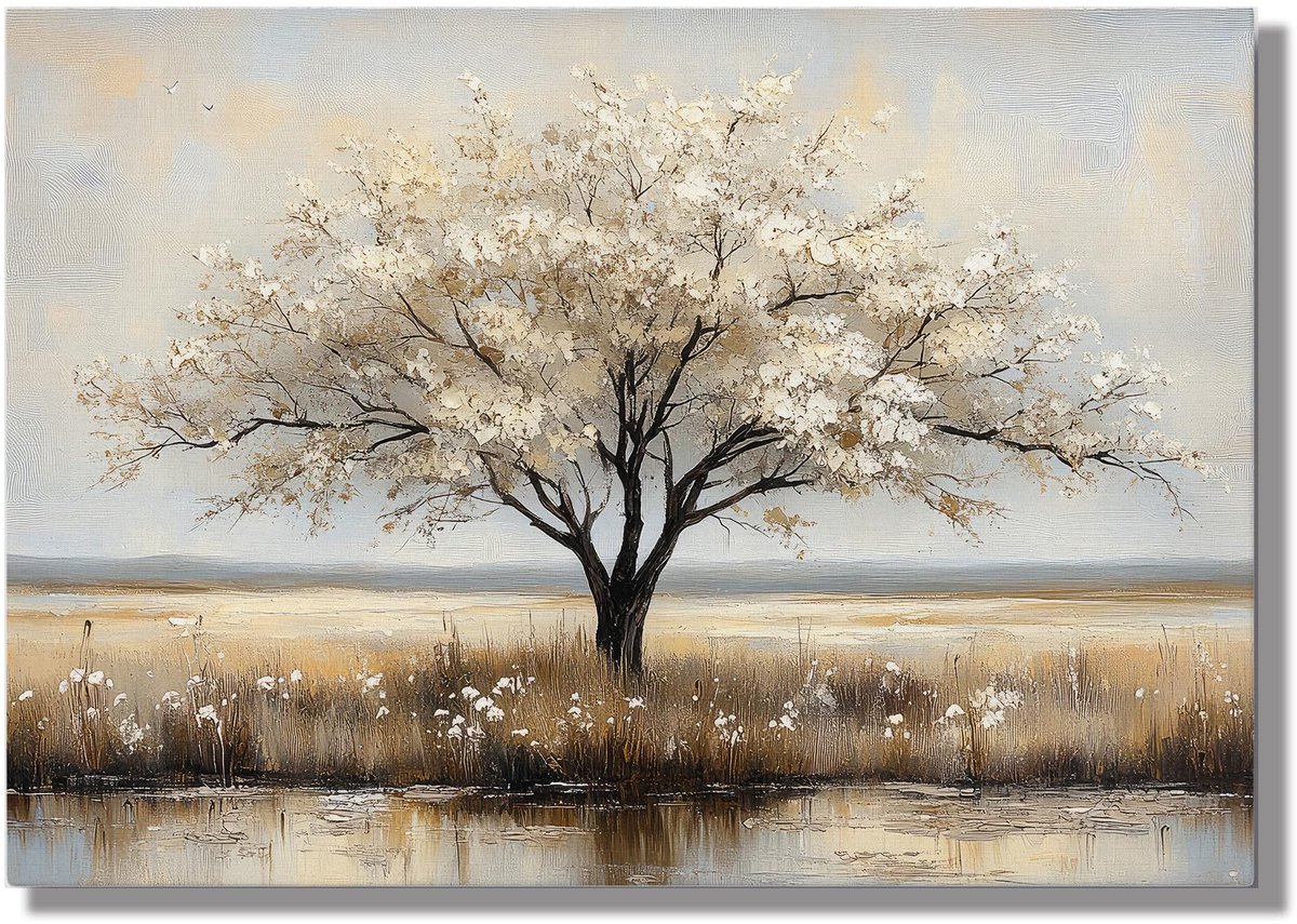 framed concept – Akoestisch beeld – Geluidsabsorberende canvasafbeelding – geluidsabsorberend beeld voor kantoor, woonkamer en vergaderruimte – 60 x 40 / 90 x 60 / 120 x 80 cm – gedrukt op modern