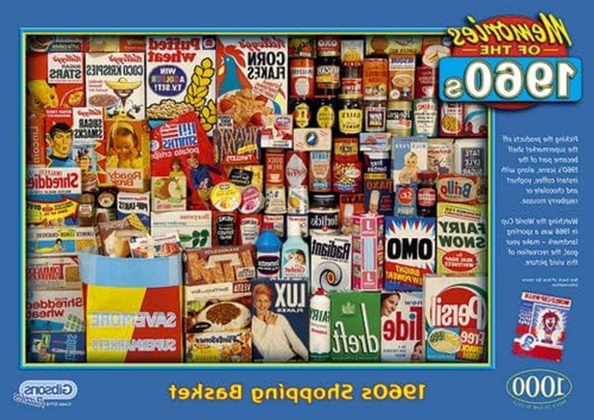 Legpuzzel - 1000 Stukjes - Ontspanning Thuis - Nostalgische Collectie - 1000 Stukjes - Meerdere Kleuren